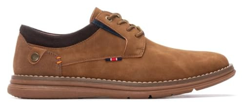 REFRESH - Zapato Hombre Camel - Calzado Cómodo y Versátil - Moda Casual - Modelo 17287301 (Talla 44)