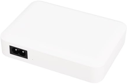 Garosa UPS Strömförsörjning, 6600mAh Batterisäkerhet med Flera Säkerhetsskydd för Routrar Modem Säkerhetskameror Smartphones (EU)