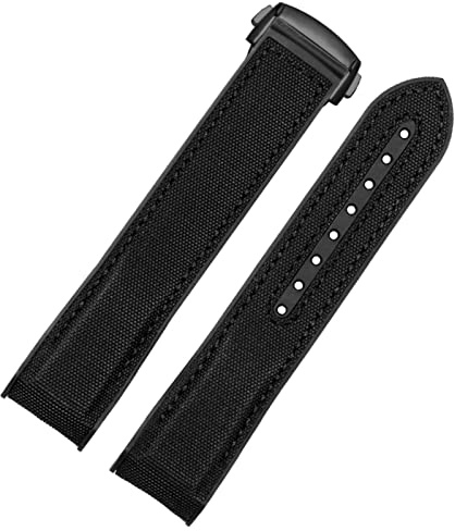 20mm 22mm svartblå orange tygrubber klockband 300 klockband spännverktyg silikonband