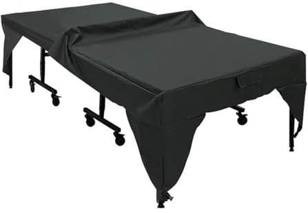 UncleS Cubierta impermeable para mesa de tenis, cubierta de tenis para el polvo, cubierta de ping pong a prueba de sol, protección de tenis, cubierta de polvo de mesa de ping pong