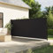 Furniture Select Seitenmarkise - Einziehbar schwarz 180x500 cm