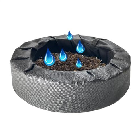 Bexdug Pot de fleurs flottant, en tissu flottant pour bassin d'eau – Île de fleurs aquatiques, récipient de fleurs pour les éléments d'eau et les jardins
