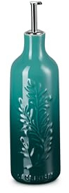 Le Creuset Stoneware Olive Branch Collection Oil Cruet, 20 oz., Artichaut