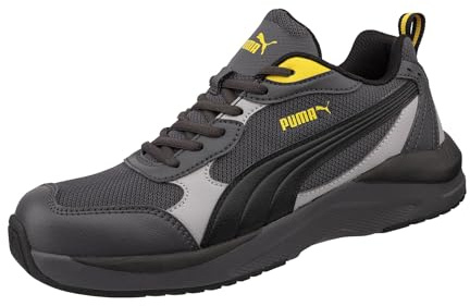 PUMA Safety Shift Low S1PS Zapatos de seguridad - Zapatos de trabajo antideslizantes resistentes al calor con punta de acero - Zapatos de seguridad ligeros para hombre y mujer, Taglia unica