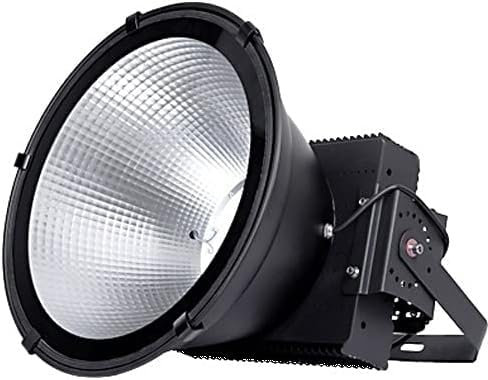 Led Tower Crane Light Construction Site Lighting Spotlight Outdoor Glare Remote Lighting Ip65 Waterproof Searchlight for High Altitude Remote Projection Aluminum Spotlight Integrated A(Size:600W)