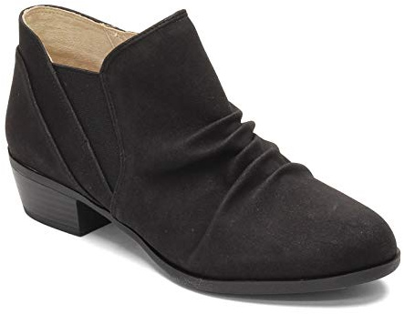 Life Stride Women's Aurora Ankle Boot, Black, 8.5 US
