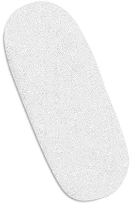 100% Waterproof Moses Basket Mattress Protector - 145 GSM, Ultra Soft, Non-Noisy & Non-Allergenic Terry Towelling Fitted Sheet (73-76 x 28-30 cm) White