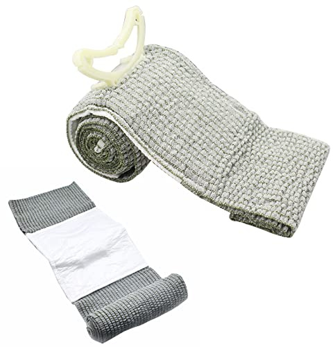 Lot de 5 bandages de premiers secours pour traumatisme en plein air, 4 et 6 pouces, garrot israélien, bandage tactique de premiers secours, bandage de compression pour plaies, emballage sous vide (5