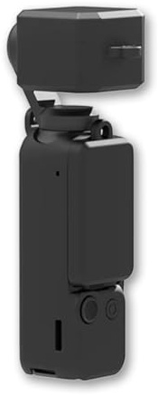 JYNVO Custodia compatibile con DJI Osmo Pocket 3, custodia per action camera Gimbal, protezione integrata per il display Gimbal (custodia in plastica nera), accessori per fotocamere portatili