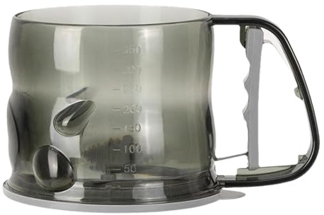 Mjölsil – sockerströare | Handmjöl med skala, halvautomatisk, snabbsjukande sockerströare, kökshandsil, dammsil för, restauranger, café, butik