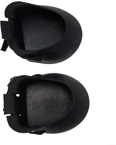 2pcs Rubber Horse Boots with Non Slip for Protecting Hooves and Accelerating Healing by Isolating Injuries (XL)