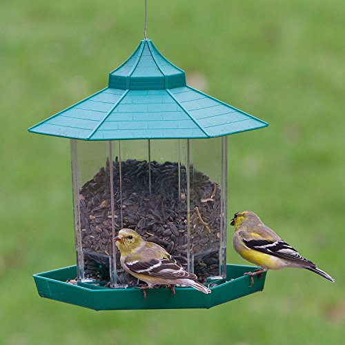 SEICOSY Squirrel Feeder Gazebo - Wild Bird Feeder, Waterproof, Perfect for Garden Decoration and Bird Watching