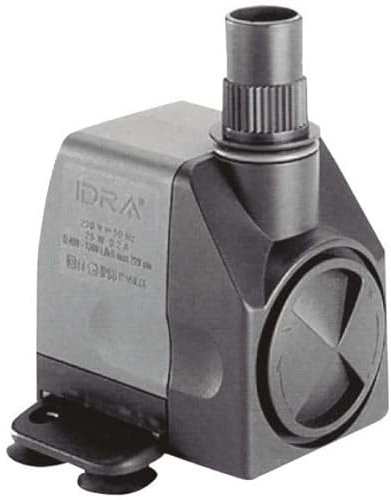 Suinga Pompe Eau Submersible Idra 2,2 m - 1300 l/h Mini Pompe Aquarium, Ajustable Pompe Fontaine pour Étang Fontaine pour Étang Fontaine Réservoir de Poissons, noir