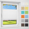 Atlaz Plissee Klemmfix ohne Bohren, 25x80cm(BxH), Weiß, Plisseerollo Fensterrollo mit Klemmträger, Faltrollo Jalousie für Fenster und Tür, Blickdicht, Sichtschutz und Sonnenschutz