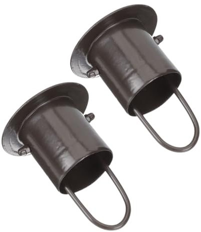 Sosoport 1 Ensemble De Chaînes De Pluie Assorties en Métal Chaîne De Pluie Suspendue Fixation De Chaîne De Pluie Chaîne De Pluie Décorative Extérieure pour Gouttière Adaptateur De