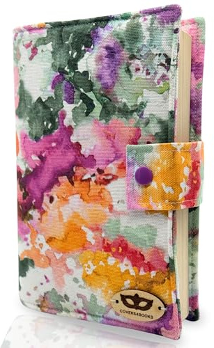 COVERS4BOOKS Funda Libros Lectura | Funda para Libros de Bolsillo de Tapa Blanda con +600 Pág. y Libros de Bolsillo de Tapa Dura | Funda Literaria 100% Algodón | Funda Libro | Protector Libros Lectura