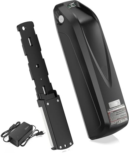 Varstrom Batería para E-Bike 36V con Cargador 13Ah 468Wh batería de Tubo Inferior de Iones de Litio para Kit de conversión de Bicicleta eléctrica 250W 500W 750W & Bicicleta