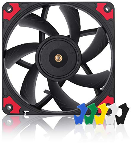 Noctua NF-A12x15 PWM chromax.black.swap case fan black (WxHxD) 120x120x15mm