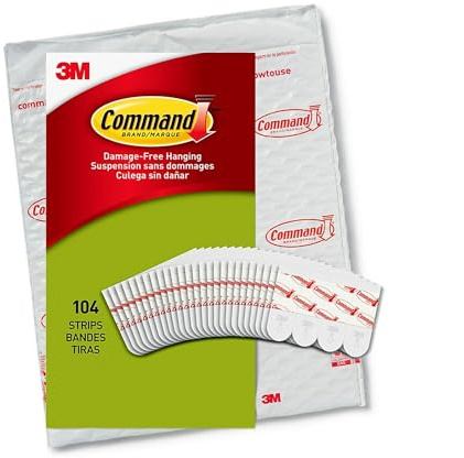 Command små affischremsor, 104 remsor/paket (17024-104NA)