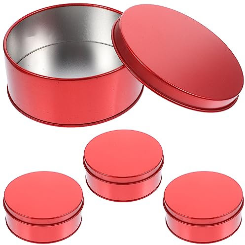 Keksdosen Mit Deckel 4 Stück Runde Aufbewahrungsboxen Aus Metall Keksdose Für Keksverpackungen