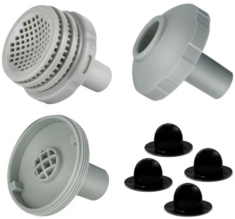 Juego de conexión de filtro de piscina para entrada y salida de piscina Intex, accesorios de piscina, diámetro de 32 mm, conexión de manguera para piscina, pieza de repuesto con rosca interior para