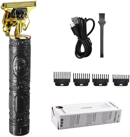 Cortapelos - Recortador de pelo eléctrico inalámbrico recargable para hombres Kit de aseo | Cortapelos inalámbrico para cortar y arreglar el cabello