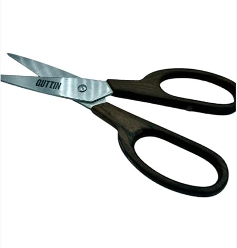 Tijeras cocina de 20 cm, Tijeras de cocina mango de madera natural, Tijeras cocina acero inoxidable, Tijeras cocina profesionales, Tijeras manualidades adultos.