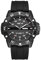 findtime Herren Armbanduhr Wasserdicht Militäruhr mit Leuchtzeigern Sportuhr für Herren mit Kalender, Schwarz