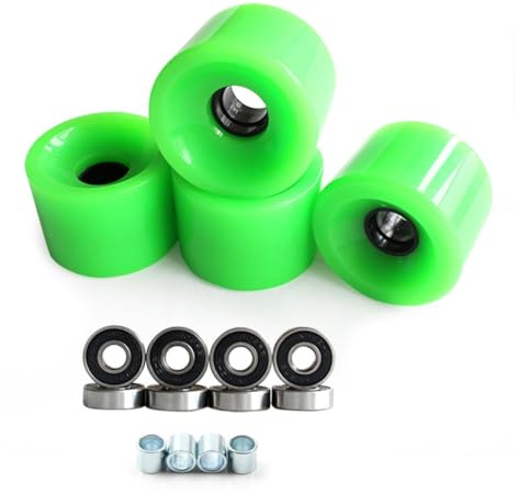ECVGHD 4 st rullskridskoåkning skateboards hjul med lager 78A longboards hjul
