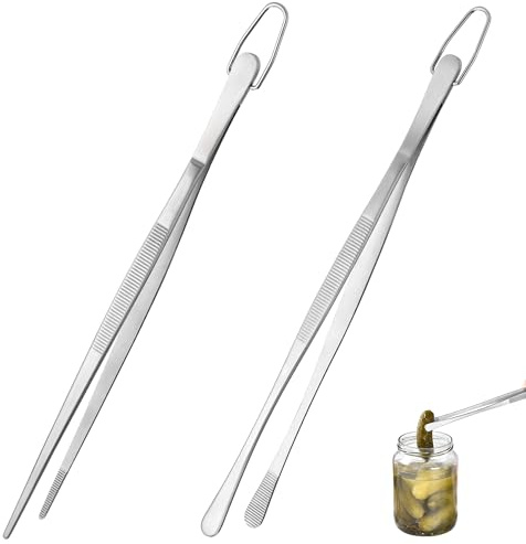 U-Taste 25 cm Kökspincett av 18/8 Rostfritt Stål (Rund och Spetsig Spets)