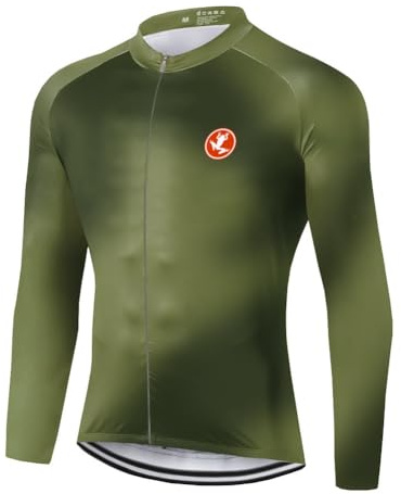 UGLY FROG Winter Bike Wear Herren Fahrradbekleidung Radtrikot Langarm Winddicht Thermische Fleece Bekleidung