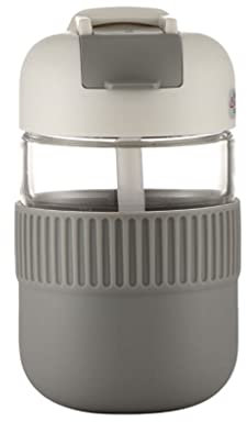 Gourde Sport 350 ml bouteille d'eau de sport de sport mignonne girl d'eau avec une tasse de paille bouteille d'extérieur for une pichet d'eau Bouilloire femelle Réutilisable Bouteille d'eau ( Blue : D