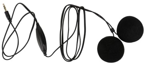 Hemobllo 1.2m Motorcykelhörlurar Med Mikrofon Universellt Headset För Hjälm Lätt Och Portabel Design Enkel Installation Praktisk Och Hållbar Kompatibel Med Mobiltelefoner