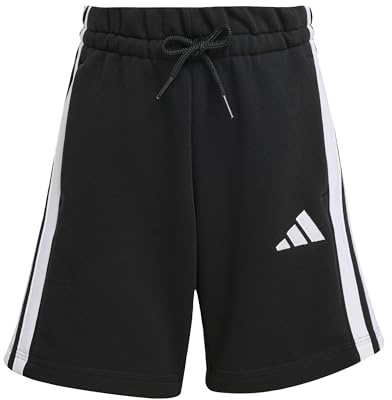 adidas Unisex - Bambini e Ragazzi Essentials Shorts, Black/White/White, 3-4 Years