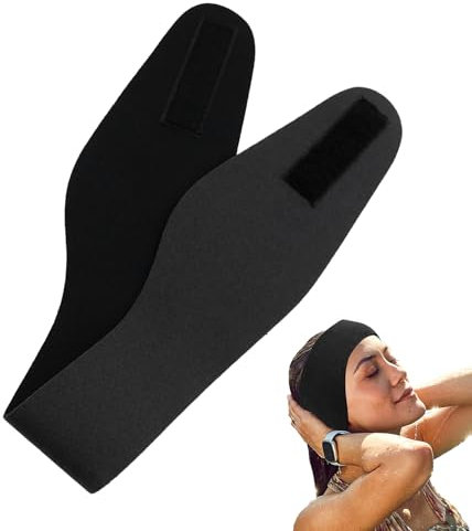 Schwimmstirnband, elastische Ohrenschutzbänder, verstellbarer Schwimmbad-Kopfschutz, Stirnband für Kinder, Erwachsene, , Mädchen, Frauen, Teenager