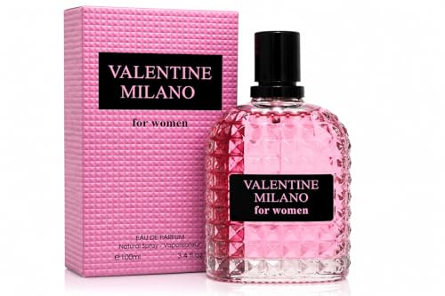 Valentine Milano Women’s Perfume 100ml Eau de Parfum – Long Lasting Floral Fruity Oriental Fragrance for Her