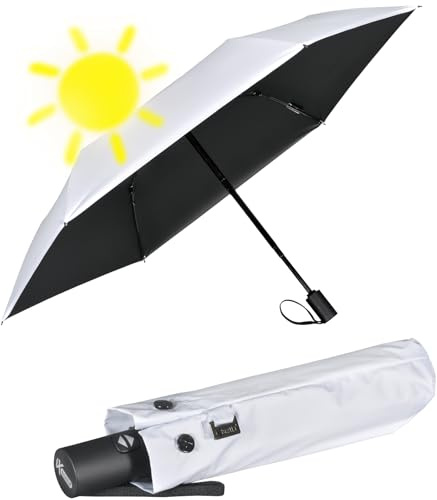 iX-brella Mini parapluie avec ouverture et fermeture automatique avec protection UV et chaleur