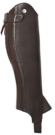 Dover Saddlery Ladies' Perfect Profile Leather Half Chaps, Color: Brown, Size: Xs