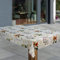 laro Wachstuch-Tischdecke Abwaschbar Garten-Tischdecke Wachstischdecke PVC Plastik-Tischdecken Eckig Meterware Wasserabweisend Abwischbar G07, Muster:Lavendel Sonnenblumen Provence, Größe:140x220