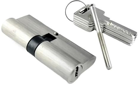 Cilindro Cerradura Seguridad 1 Uds 55 60 70 80 90 100 110 120mm cilindro cerradura for salón manija personalizada llave de latón doble cerradura abierta puerta ventana seguridad Cerradura Antibumping