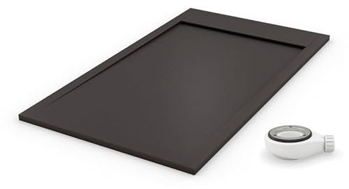 PLATO DE DUCHA AMBIENTE GRAFITO - 70x100cm - resina con cargas minerales