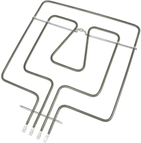 SPARES2GO Dual Heating Element for Bosch for Neff for Siemens Top Grill Oven Cooker (2700W, 220V / 240V)
