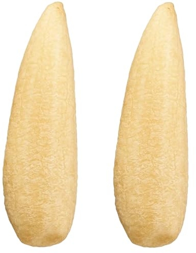 2 Pack Loofah Sponge, Natural Loofah Back Scrubber and Dish Sponge, Whole Luffa for Skin Exfoliation and Kitchen Cleaning, 30-35cm