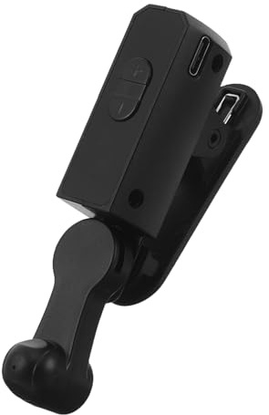 DECORNIJIA Clicker Automático para Teléfono Inteligente Herramienta de Clic Continuo para Estudio Creación de Videos y Redes Sociales Clicker Recargable con Pantalla Digital Ajustable