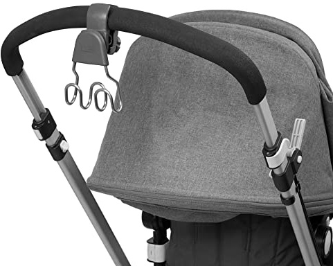 Skip Hop 400325 Skip Hop Stroll-and-Connect-Universal-Kinderwagenhaken, grau