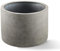 Luca Lifestyle Pflanzkübel ''Grigio Cylinder'' Grau Rund Fiberglas *5 Jahre Garantie* - 60x60x41 cm - Premium Qualität - F984