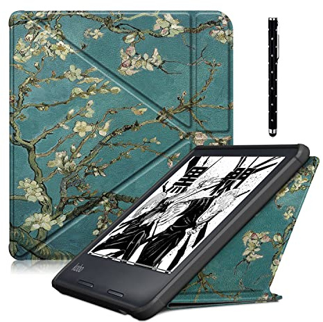 Acelive Étui Housse Coque pour Kobo Sage (8 Pouces) eBook avec Support et Sommeil/Réveil Automatique