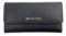 Michael Kors Damen Jet Set Travel Large Trifold Wallet (Black/Gold), Black/Gold, Wallet