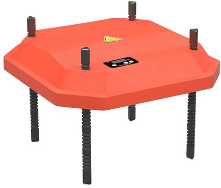 Fudajo Panneau chauffant – 40 x 55 cm – 50 W – pour élevage de 45 poussins au max. – Plaque de chauffage – éleveuse d'oisillons avec Thermostat