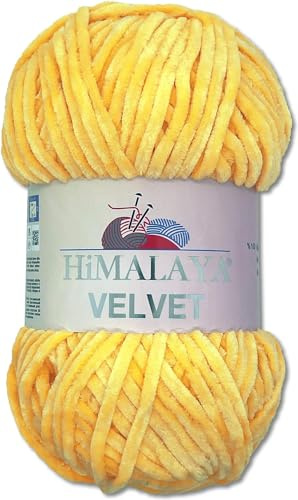 Himalaya Velvet Dolphin Wolle 40 Farben zur Auswahl Chenille Strickgarn Flauschgarn Glanz Accessoire Kleidung Decken 100 g